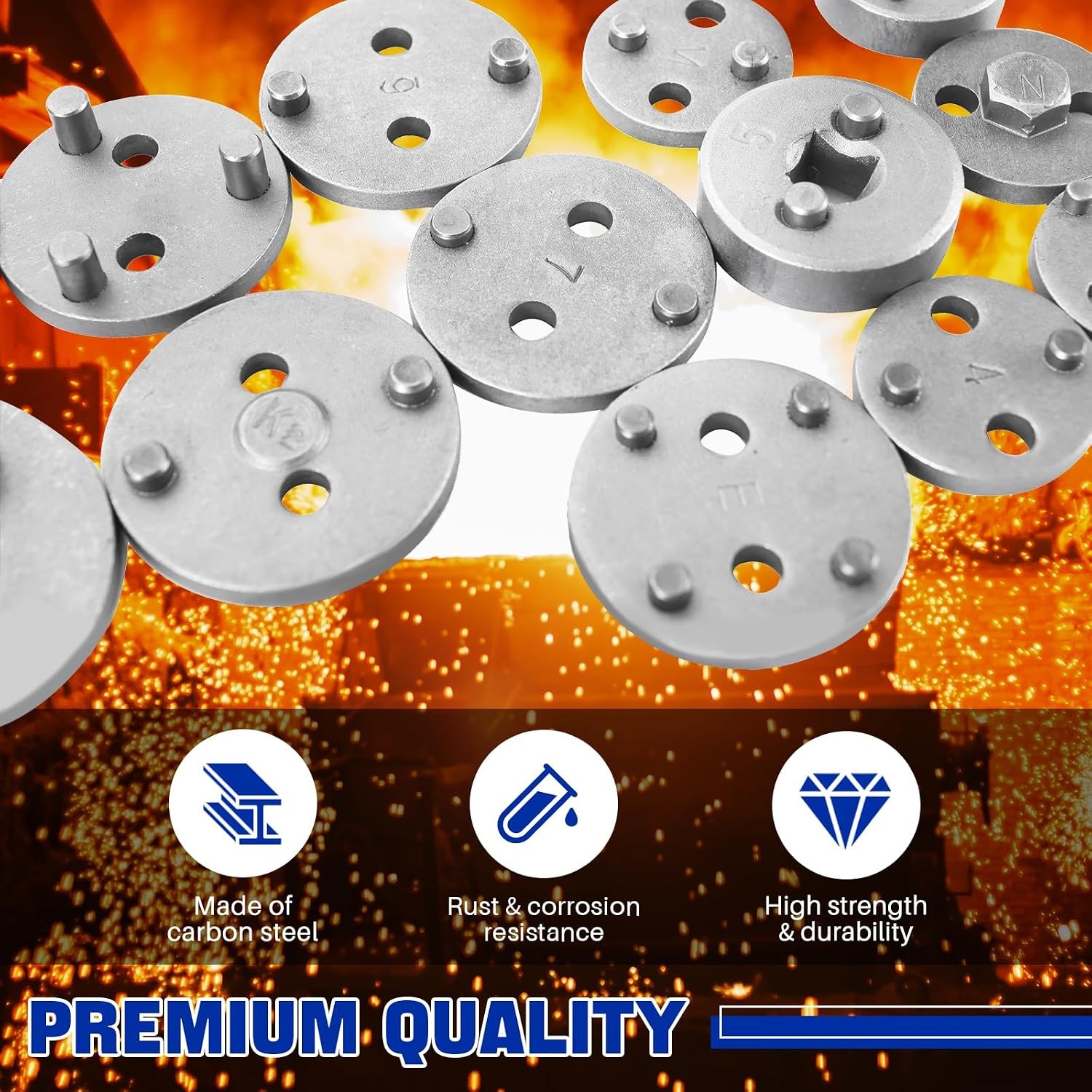 24PCS Universal Kit de Herramienta Para Frenos Piston de Frenos Brake Auto Carro