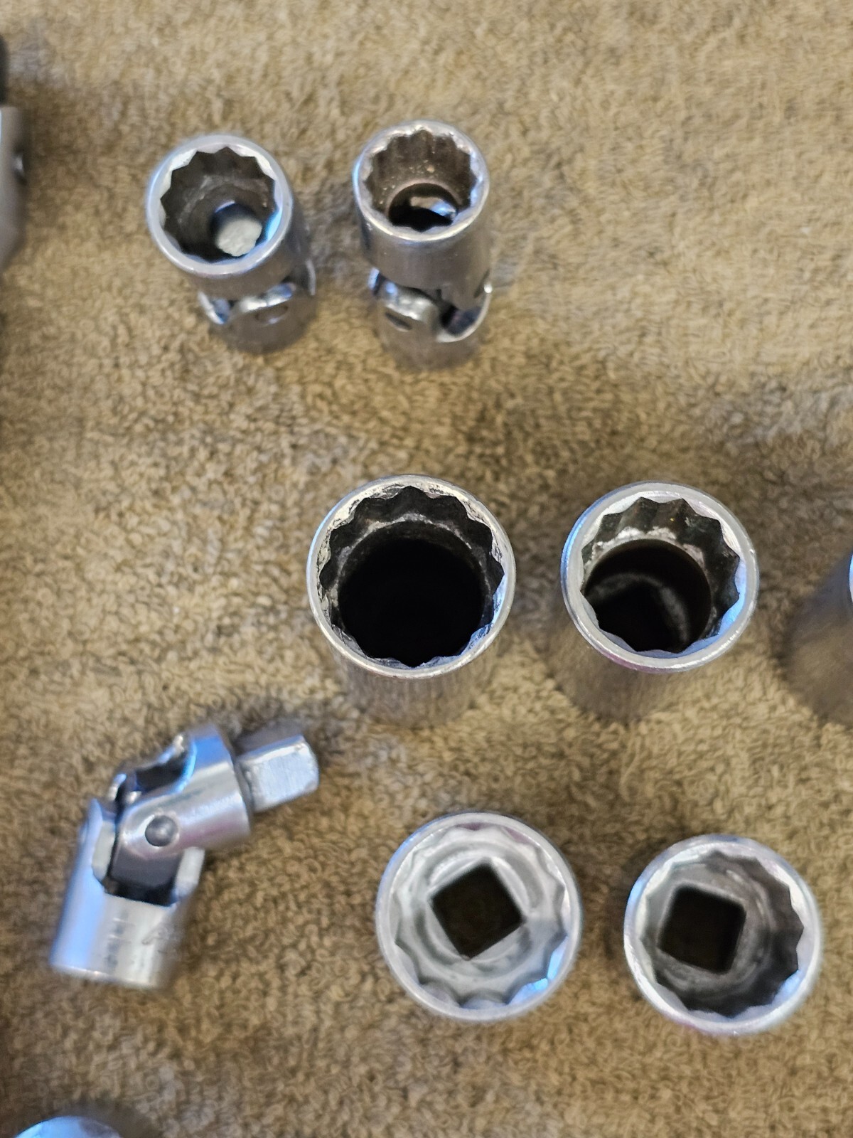 17 Pro America 1/4″ 3/4 Drive Socket Set Ratchet Breaker Bar Swivel Extension