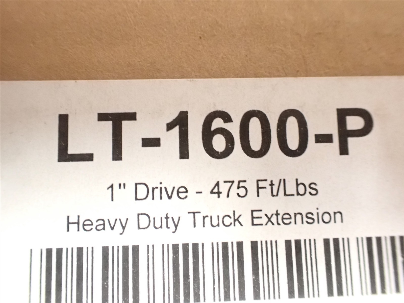 NEW LTI Tools LT-1600-P 1″ Heavy Duty Wheel Truck Extension 475 Ft/Lbs. (O3)