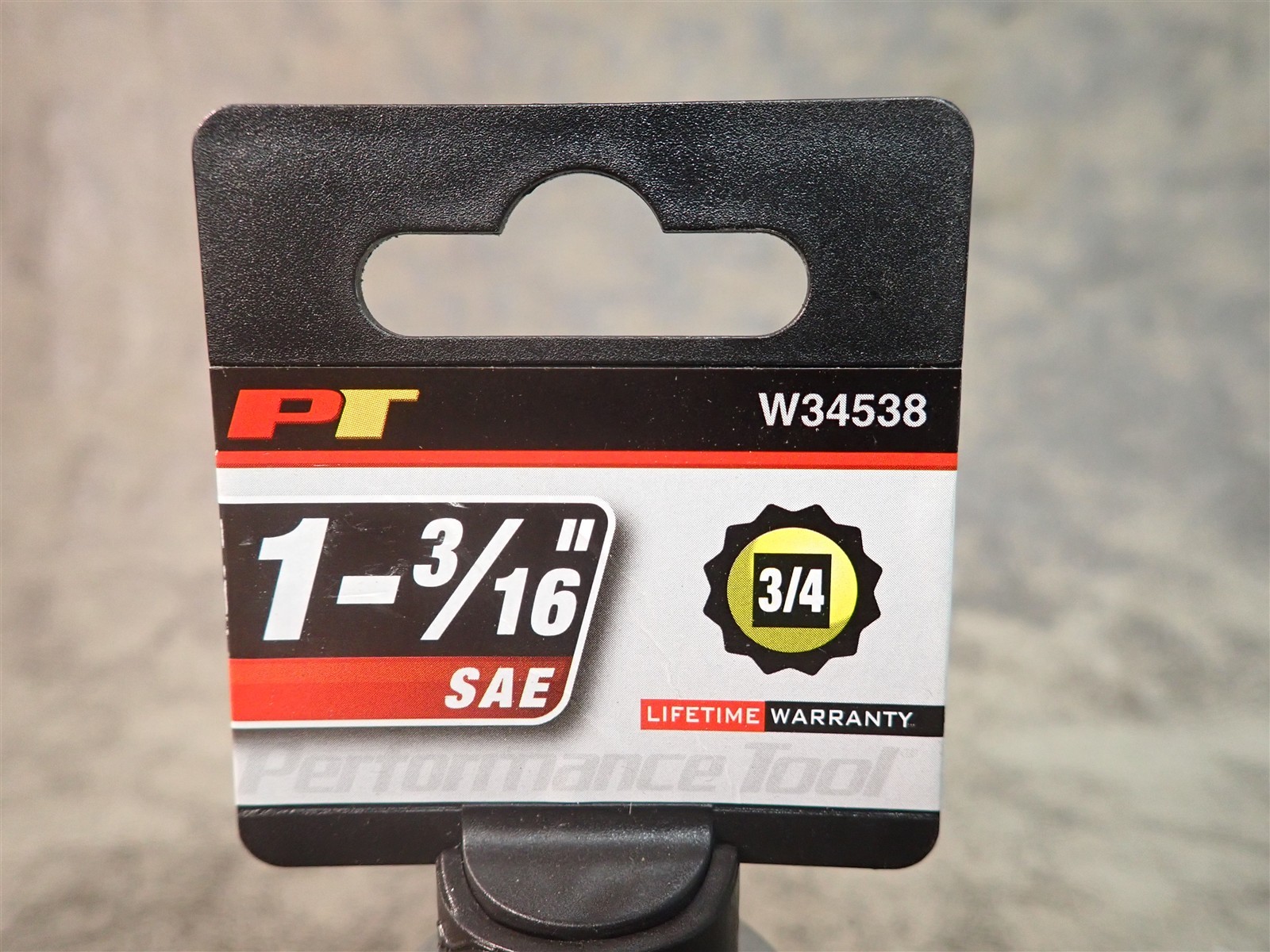 New Performance Tool W34538 SAE 1-3/16″ 12 Point 3/4″ Drive Socket (BN482)