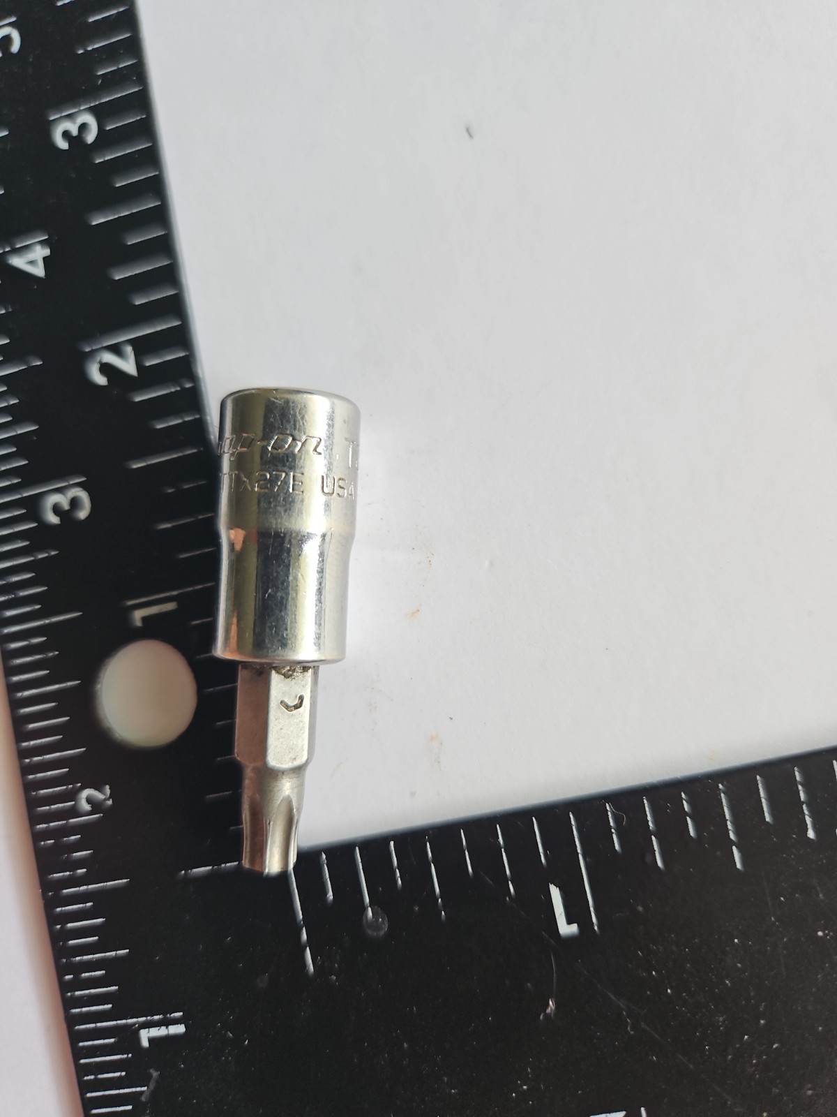 Snap-on Tools USA NEW 1/4″ Drive T27 TORX Bit Socket Driver TTX27E