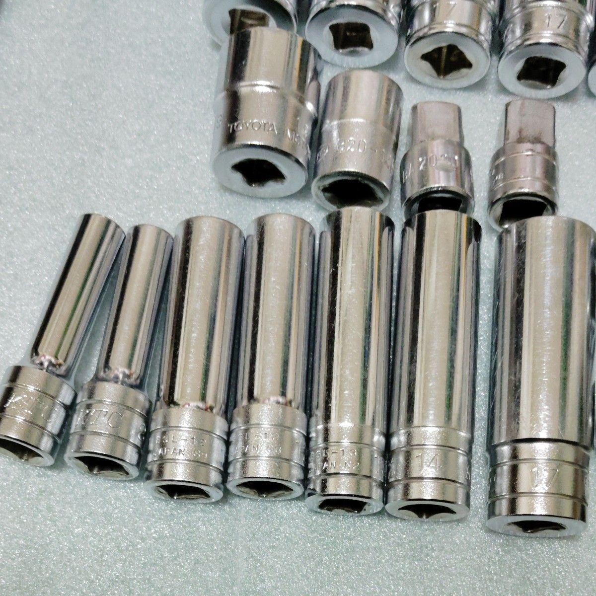 KTC Nepros Ko-ken Socket Wrench Set 3/8 1/2 Ratchet Japan Tool Lot