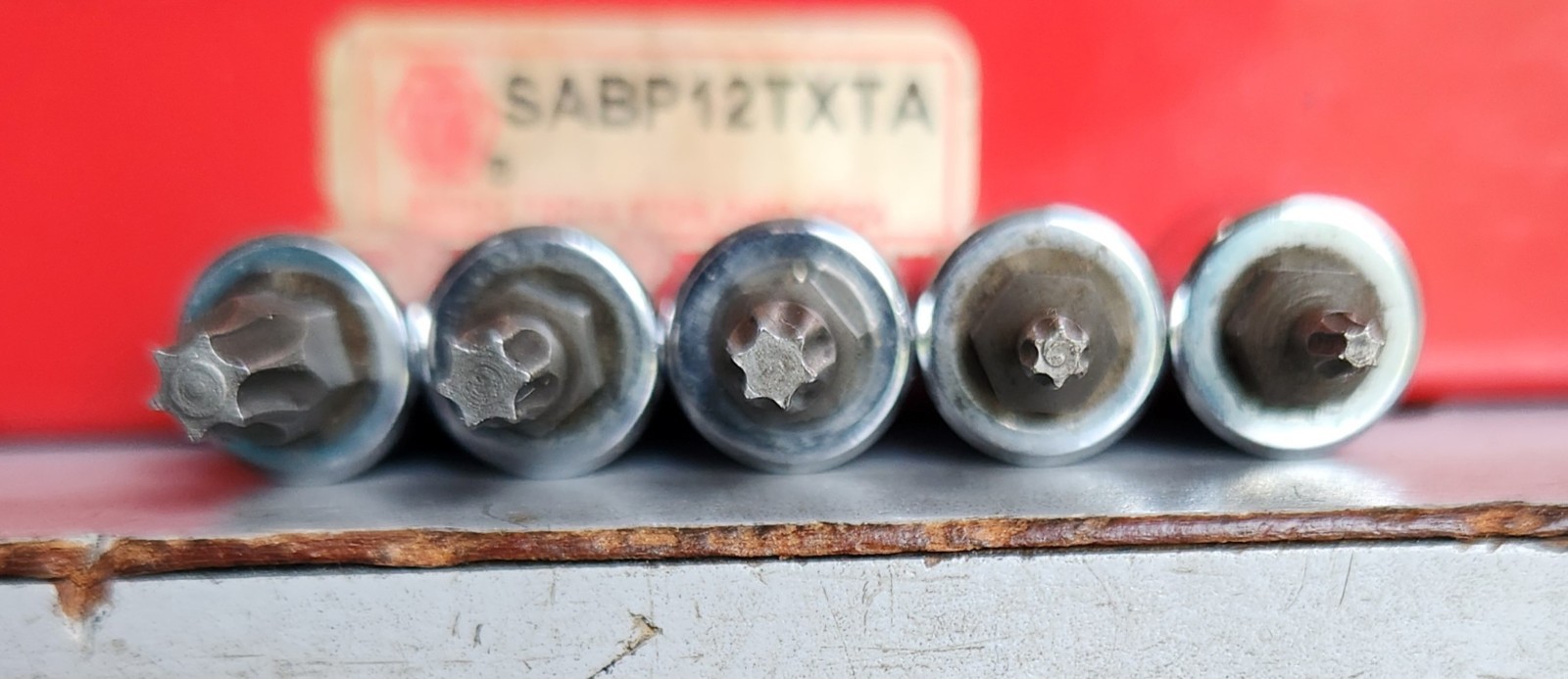 Matco Tools USA Torx Bit Set SABP12TXTA 11 Pc. T8 thru T55 in Holder MISSING T15