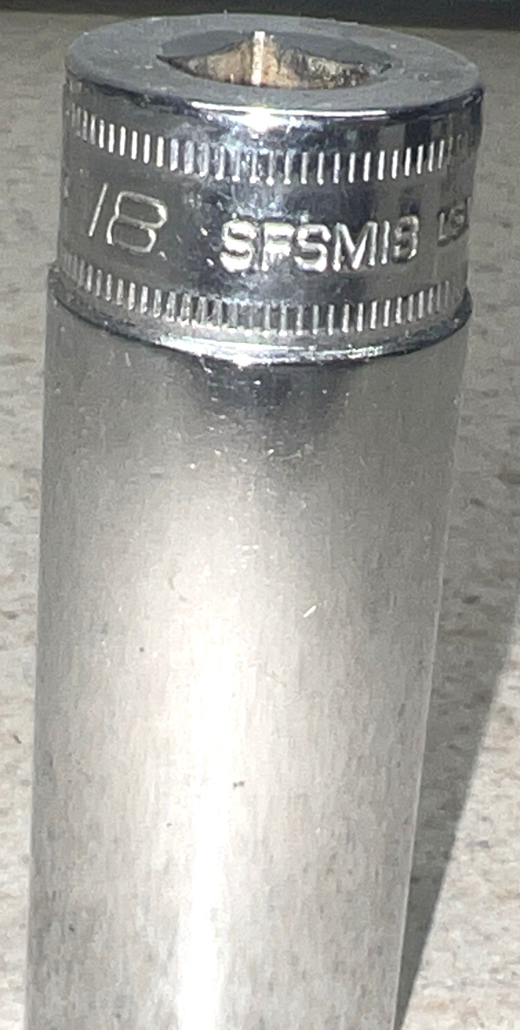 Snap-On SFSM18 18mm Deep Standard Socket Chrome