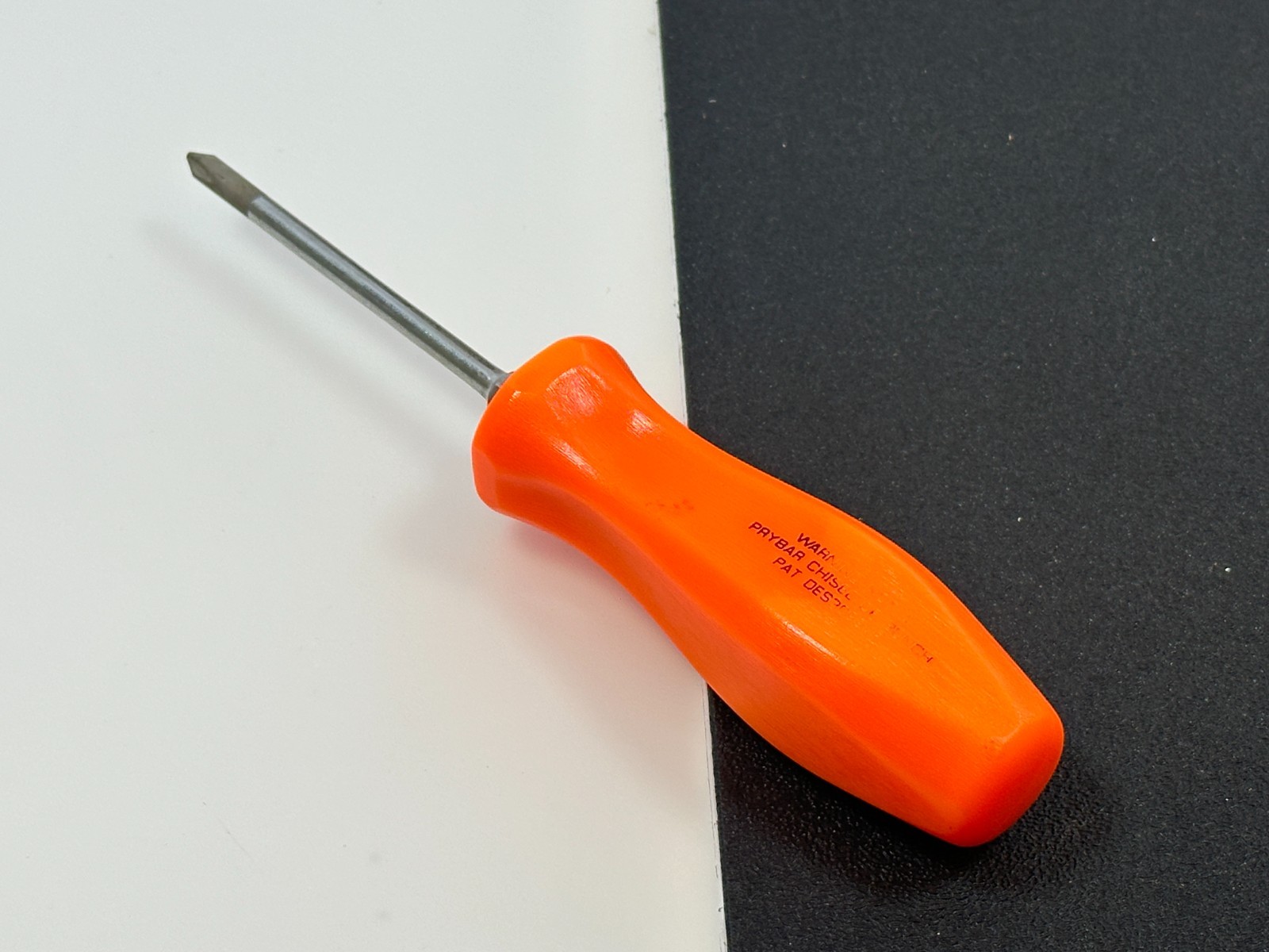 🇺🇸 Snap-on Tools USA ORANGE Hard Handle #1 Phillips Screwdriver SDDP31, NOS