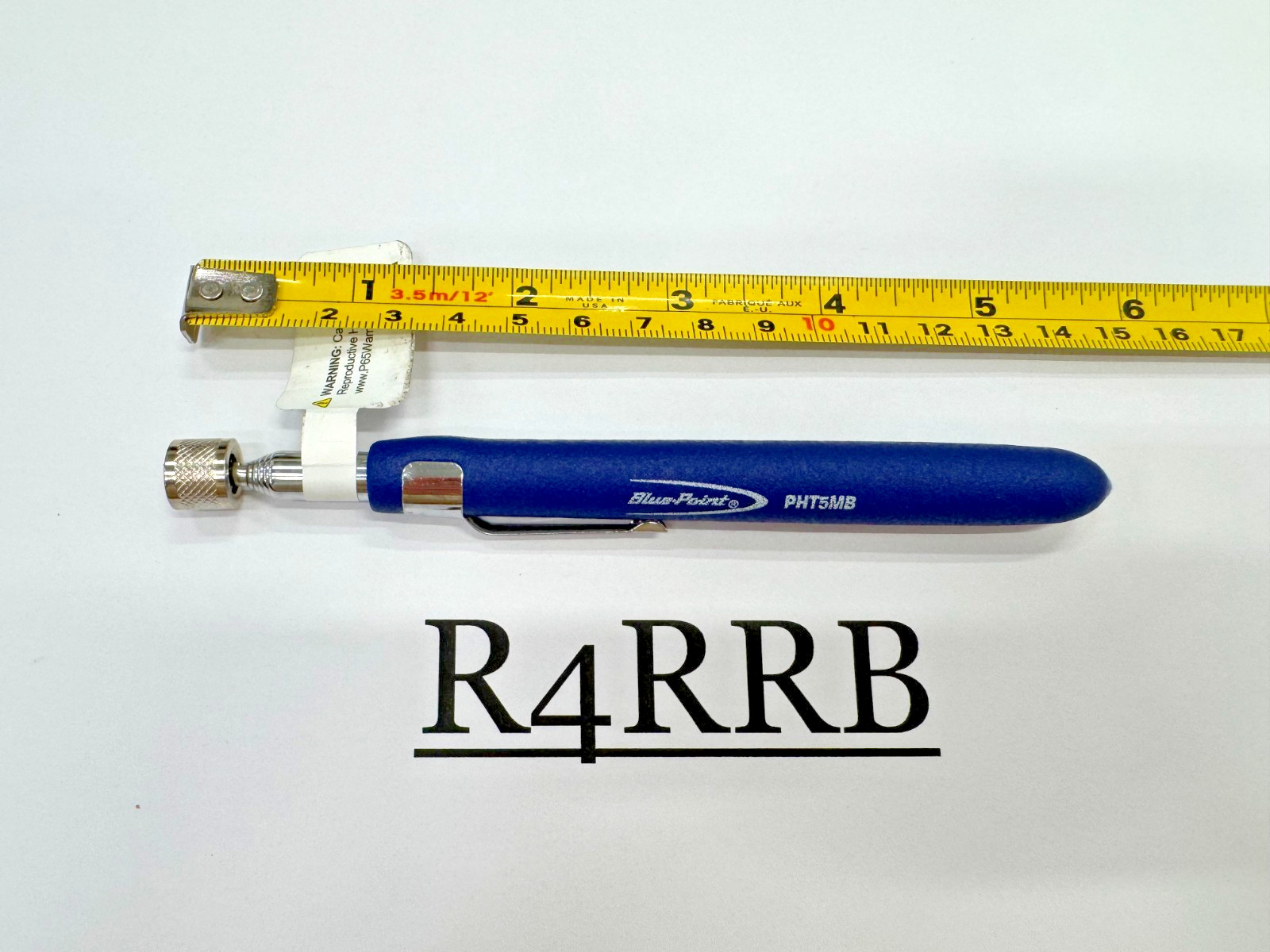 Blue-Point Tools NEW POWER BLUE Soft Grip Telescopic Magnetic Pickup Tool PHT5MB