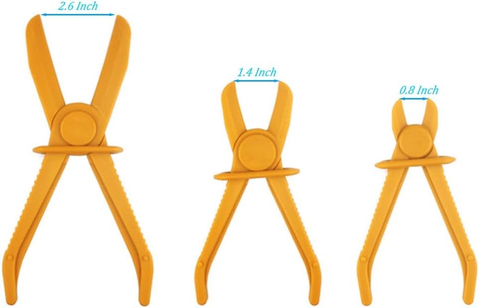 3 Pack Plastic Hose Pinch Off Pliers Set Tool for Automotive, Household Flexi…