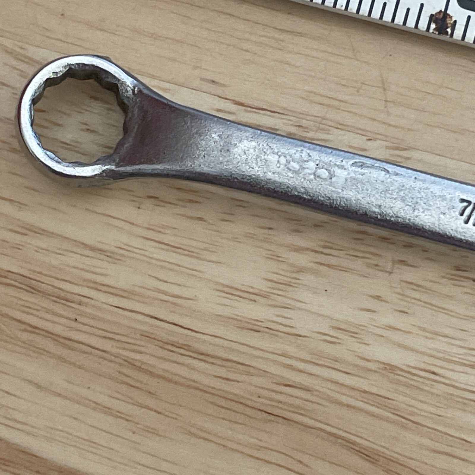 Vintage Penens Challenger 3/8” X 7/16” 12 Point Box End Wrench 6414 Alloy USA