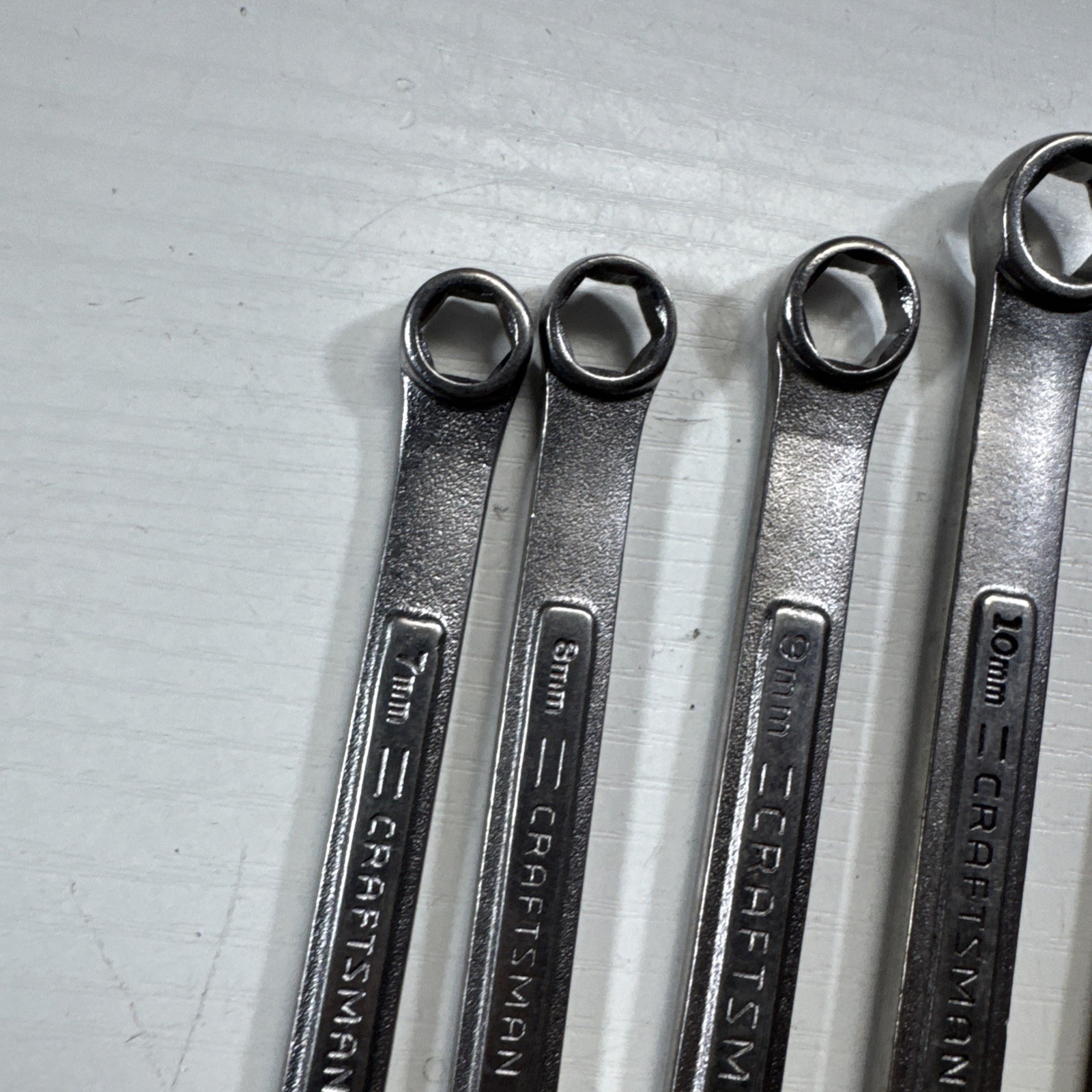 Sears Craftsman 6 Point 11 Piece Metric Wrench Set See Photos