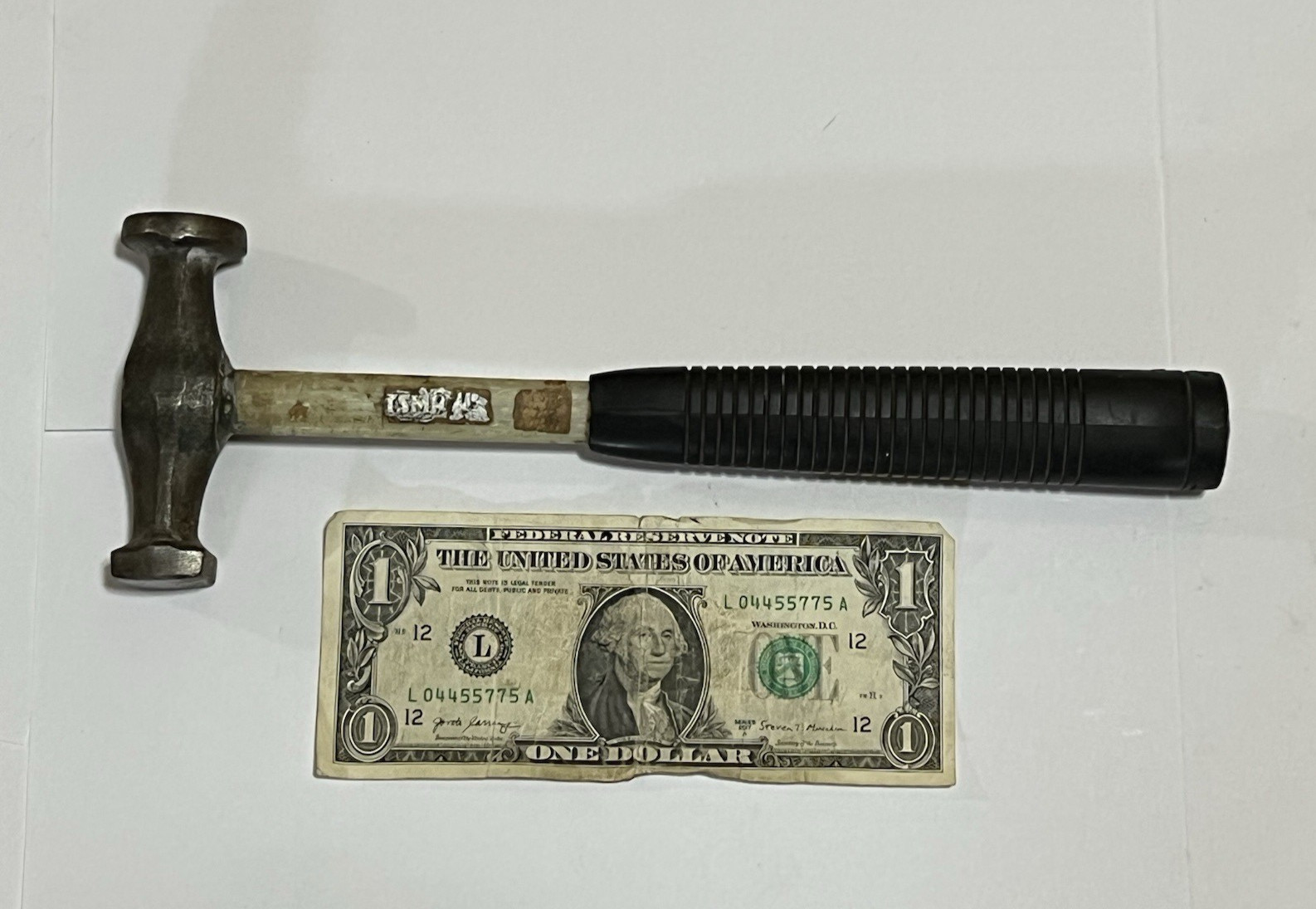 Craftsman Vintage Auto Body Fender Repair Finishing Fiberglass Handle Hammer USA