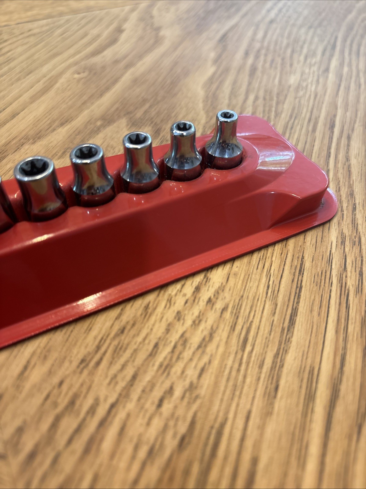 13 Piece Snap-on Shallow Drive Torx Socket Set With Magnet Tray