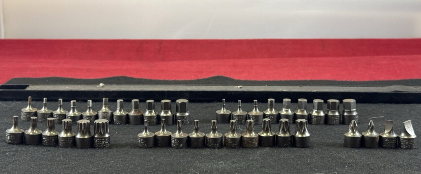 Matco 40 Piece 1/4” Drive Stubby Driver Set – SA40S