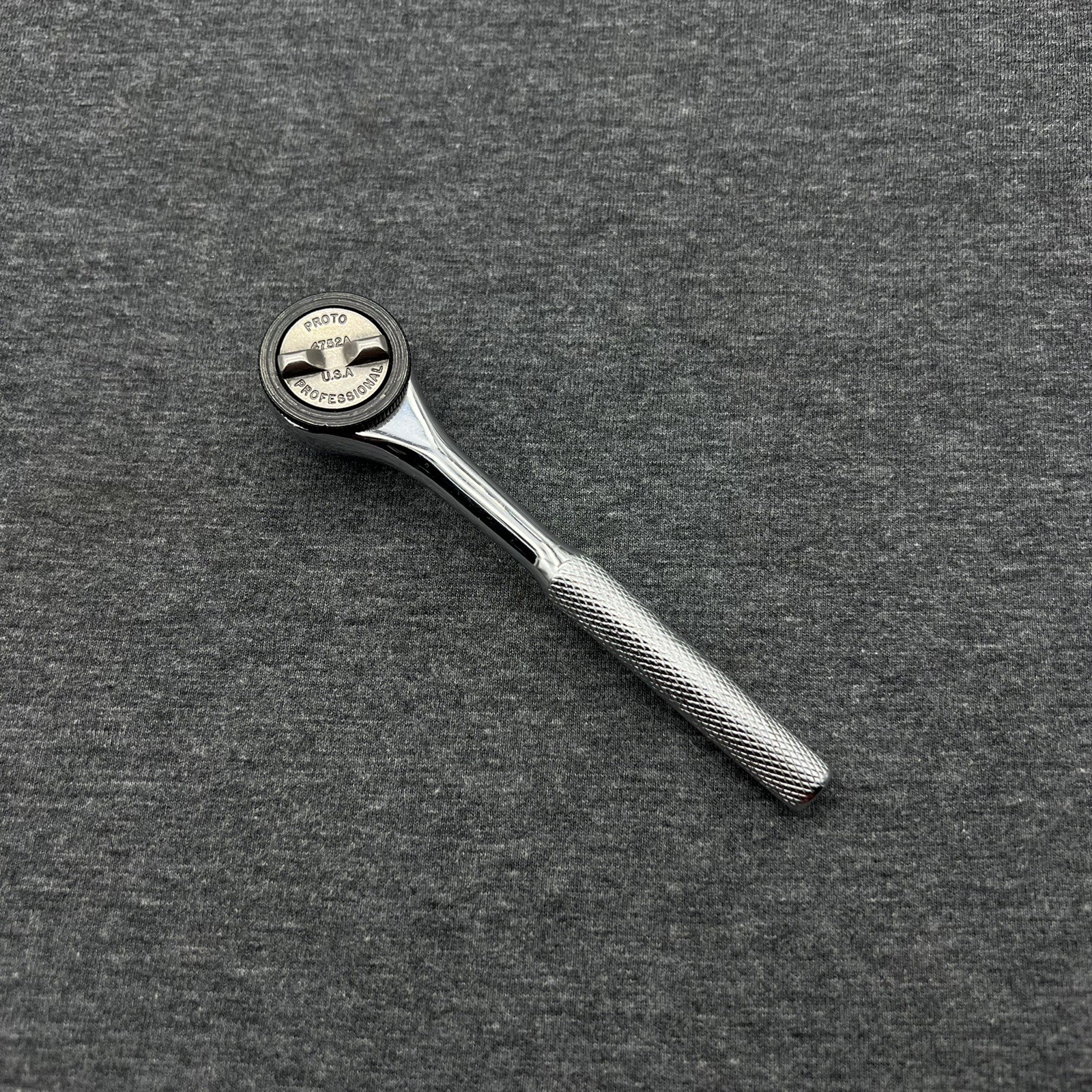Proto Professional 1/4″ Drive Ratchet Round Head Thumb Wheel 4752A USA