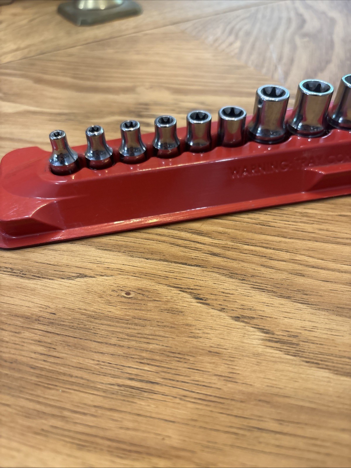 13 Piece Snap-on Shallow Drive Torx Socket Set With Magnet Tray