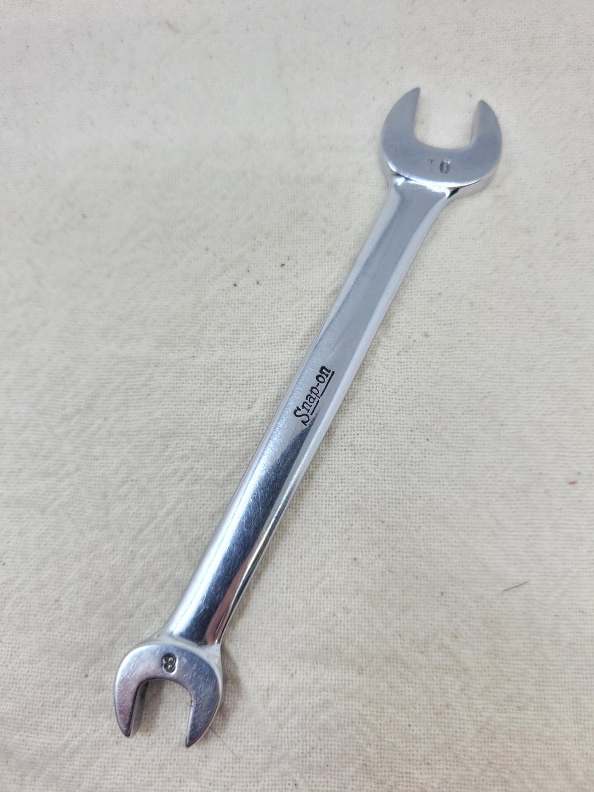Snap-on Tools Vintage (8mm-10mm) Metric Double Open End Wrench, VOM810