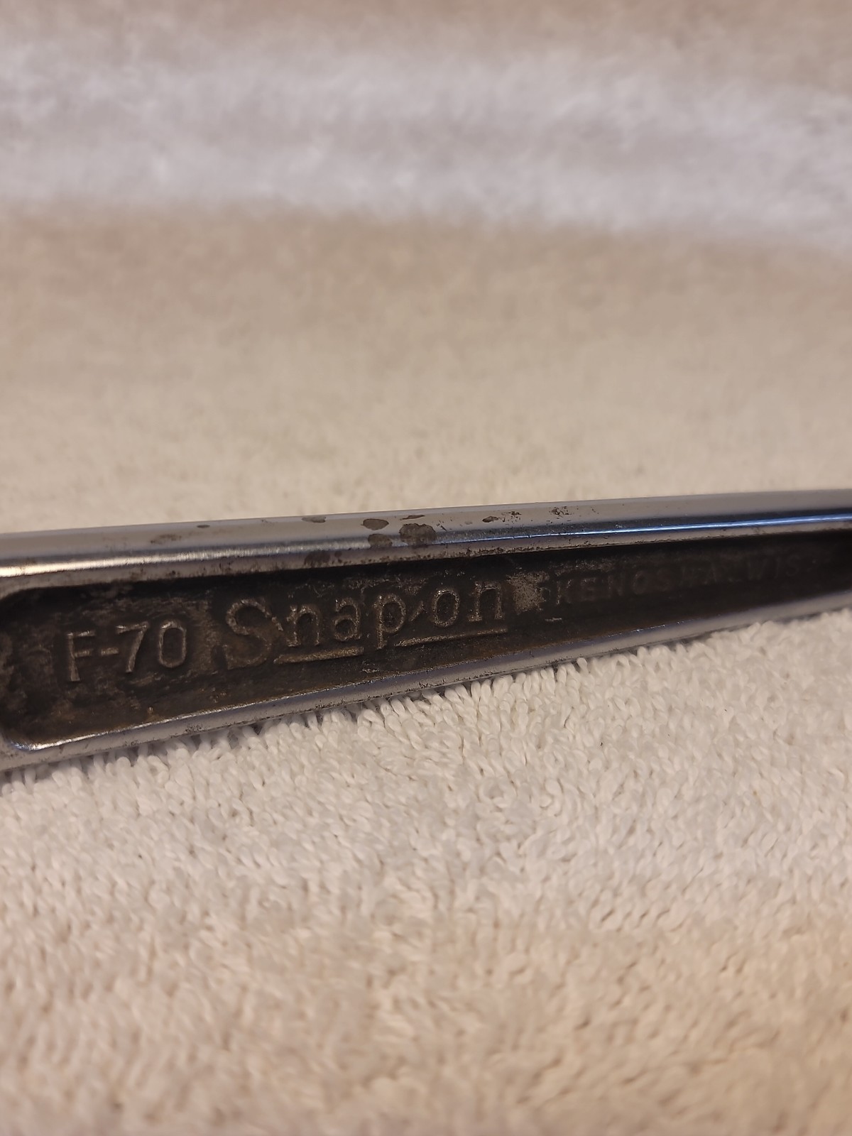 Snap On Tools USA RARE 3/8” Drive Needle Lever Ratchet F-70 Kenosha