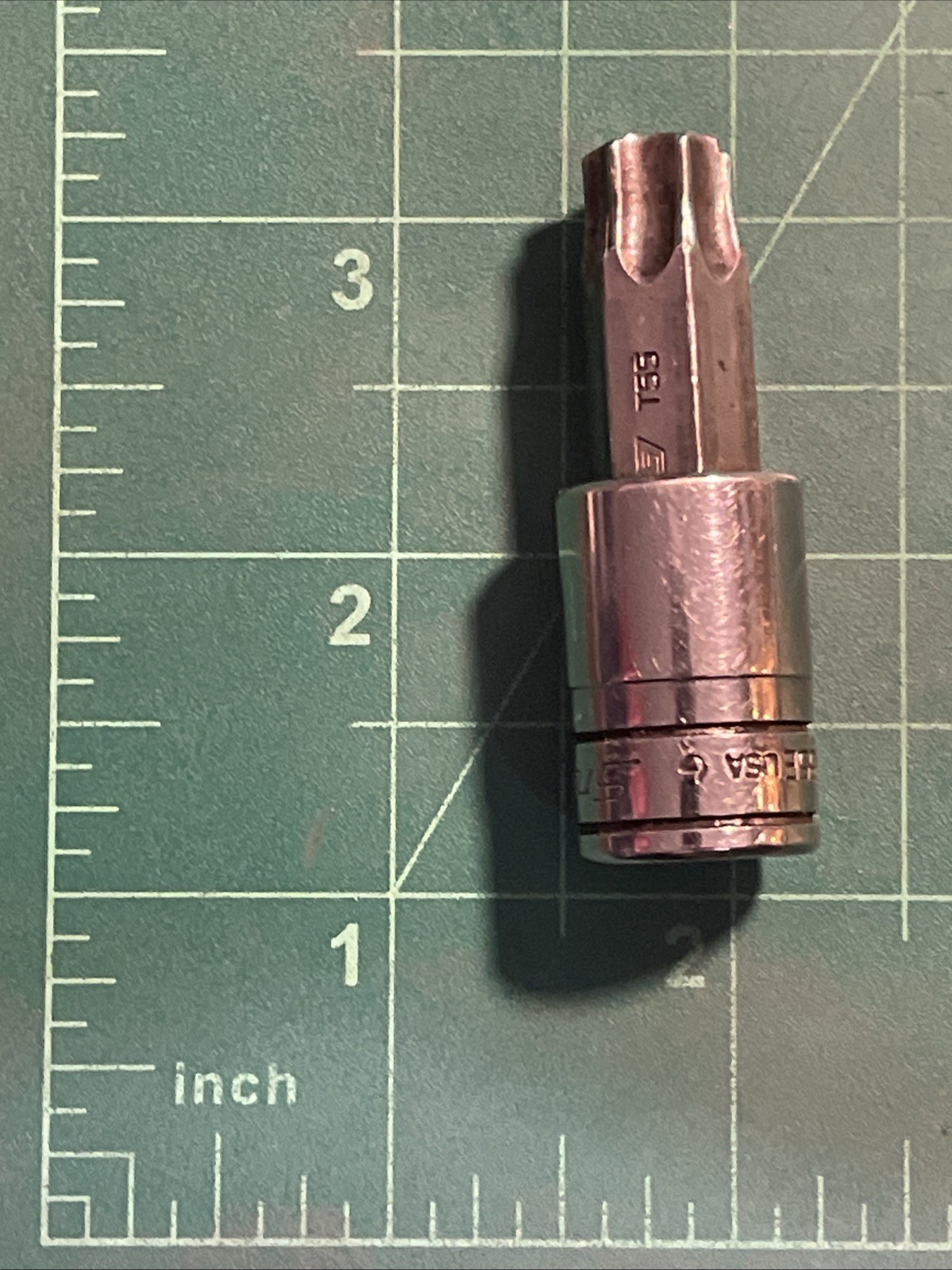 Snap-On FTX55E 3/8” Drive T55 And Meet Bit Socket USA