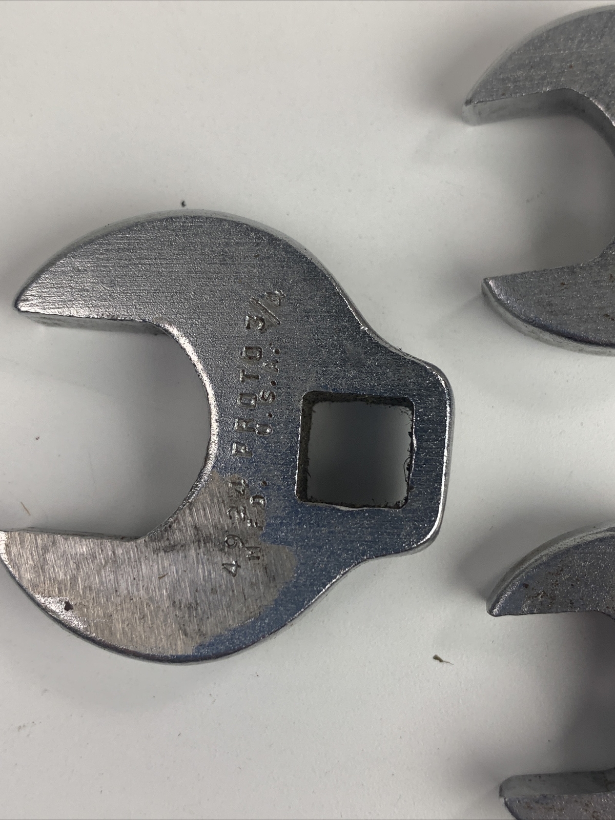 4 x Proto Crowfoot Wrenches – 3/8″ 5/8″ 3/4″ – 4912 + 4924 + 4920