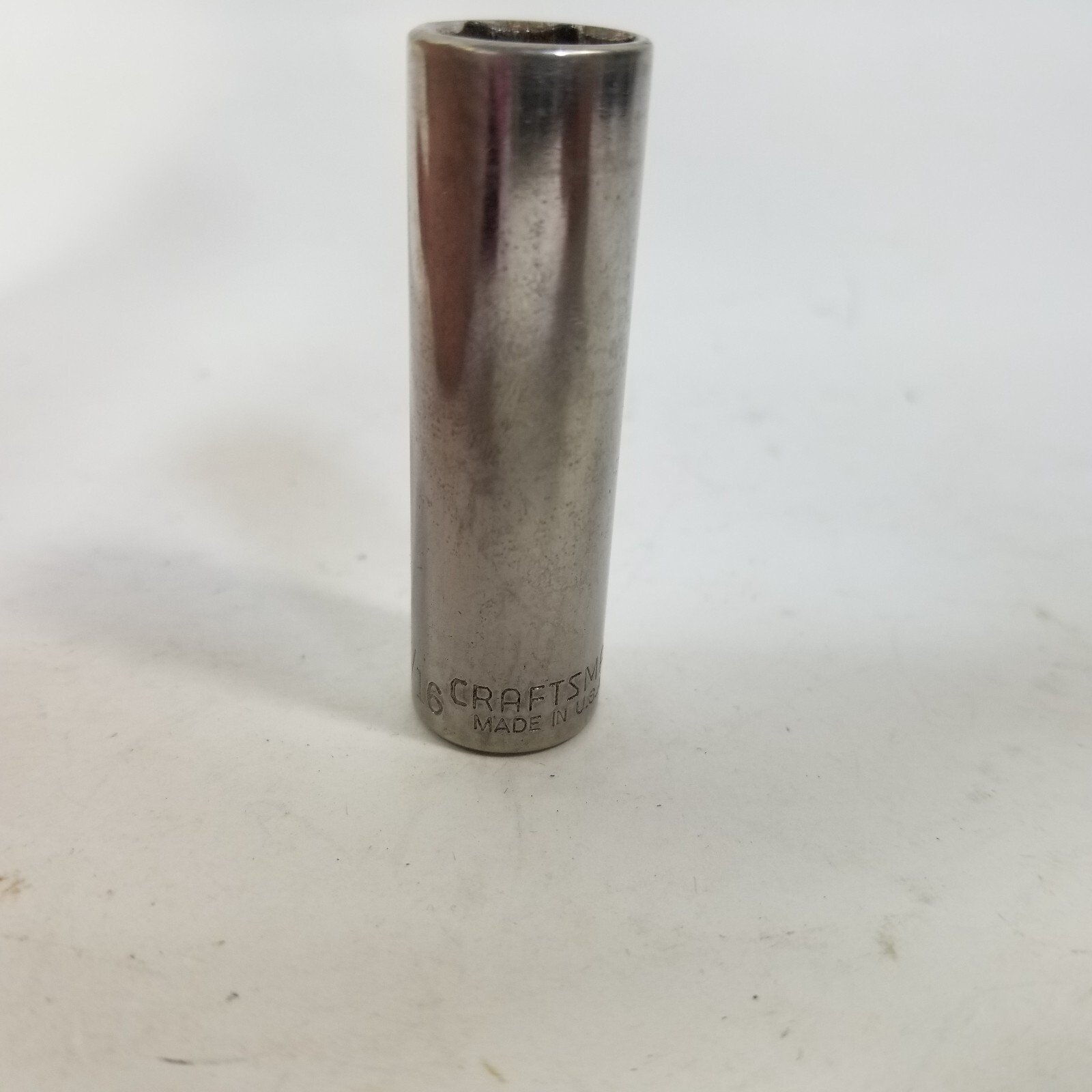 Craftsman USA 7/16″ Deep Socket 1/4″ Dr. 6 Pt, Inverted G2 43578