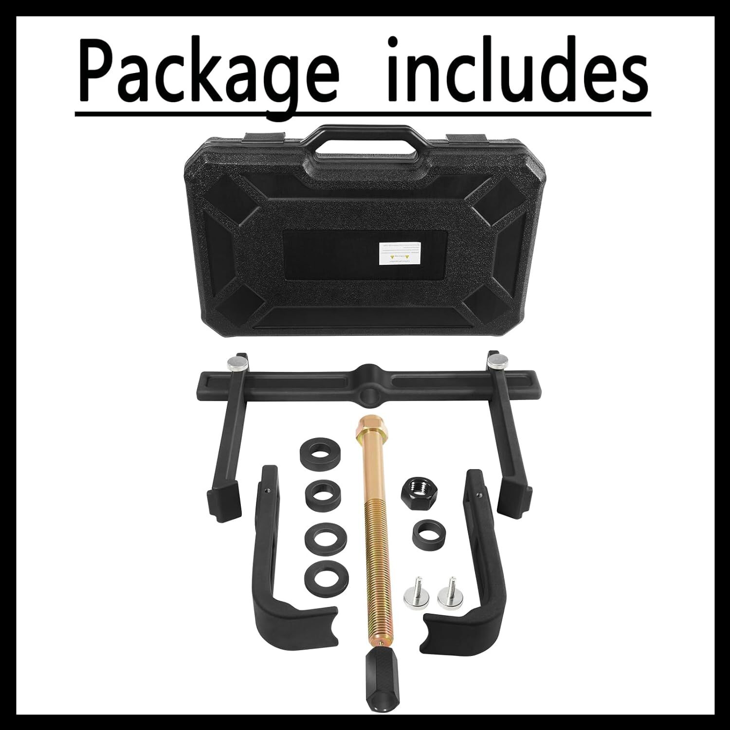 25106 Brake Drum And Rotor Puller, Wheel Hub Tool, fit for Most Common Hub Sizes