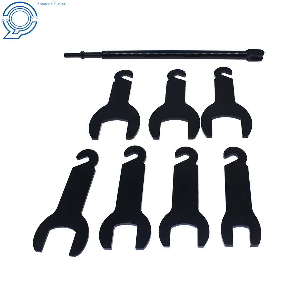 Pneumatic Fan Clutch Wrench Set Removal Tool Kit for Ford/GM/Chrysler/Jeep 43300