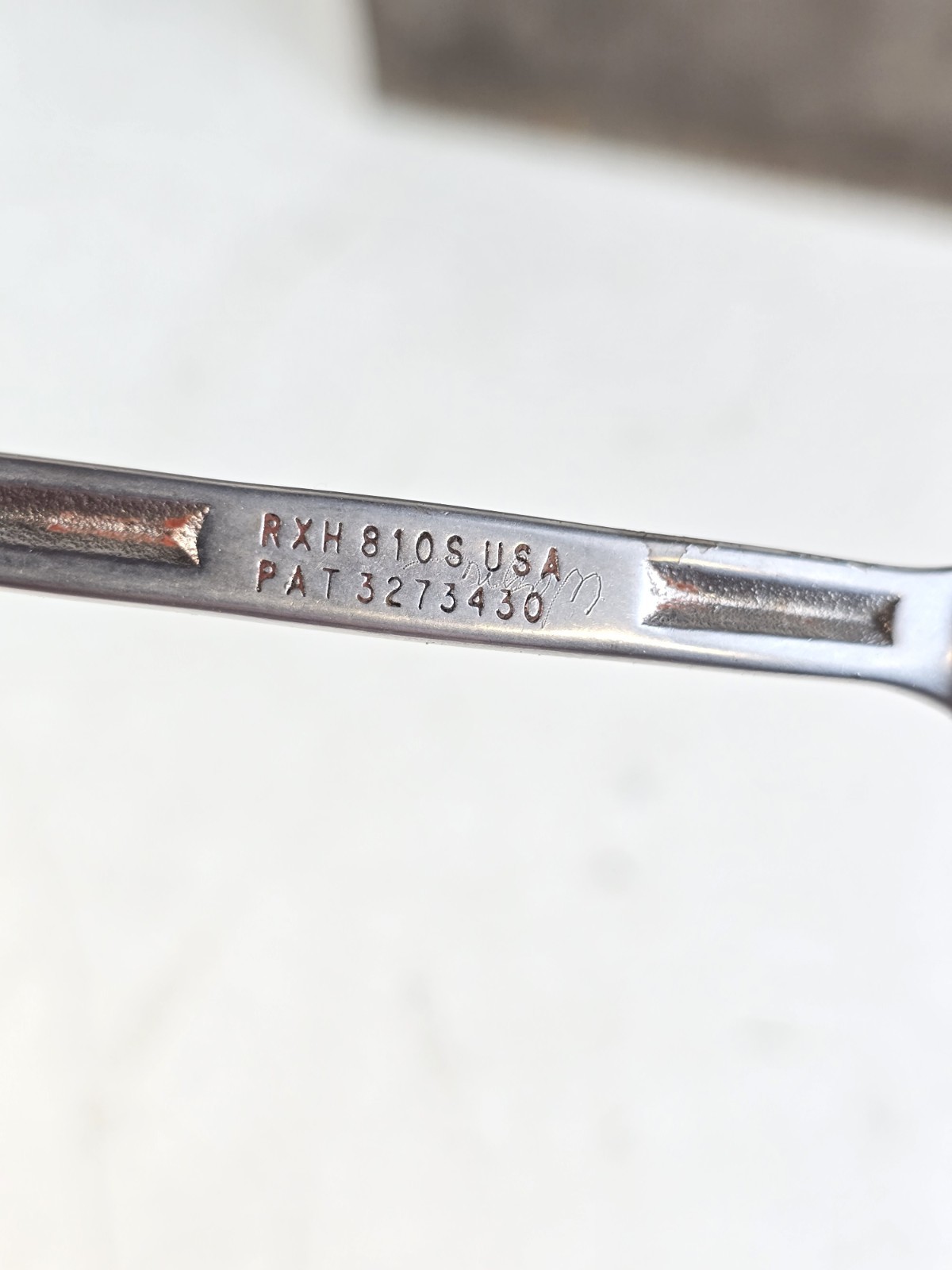 Snap-on Tools RXH810S 1/4” x 5/16” 6Pt Point Flare Nut Line Tubing Wrench USA