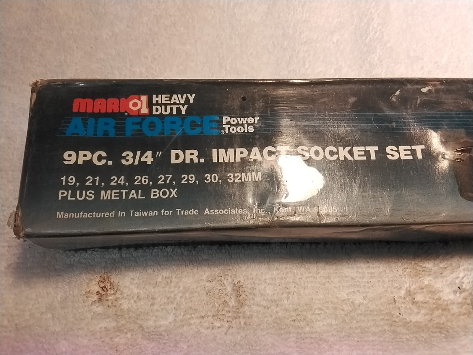 8PC 3/4″ DRIVE IMPACT SOCKET SET METRIC