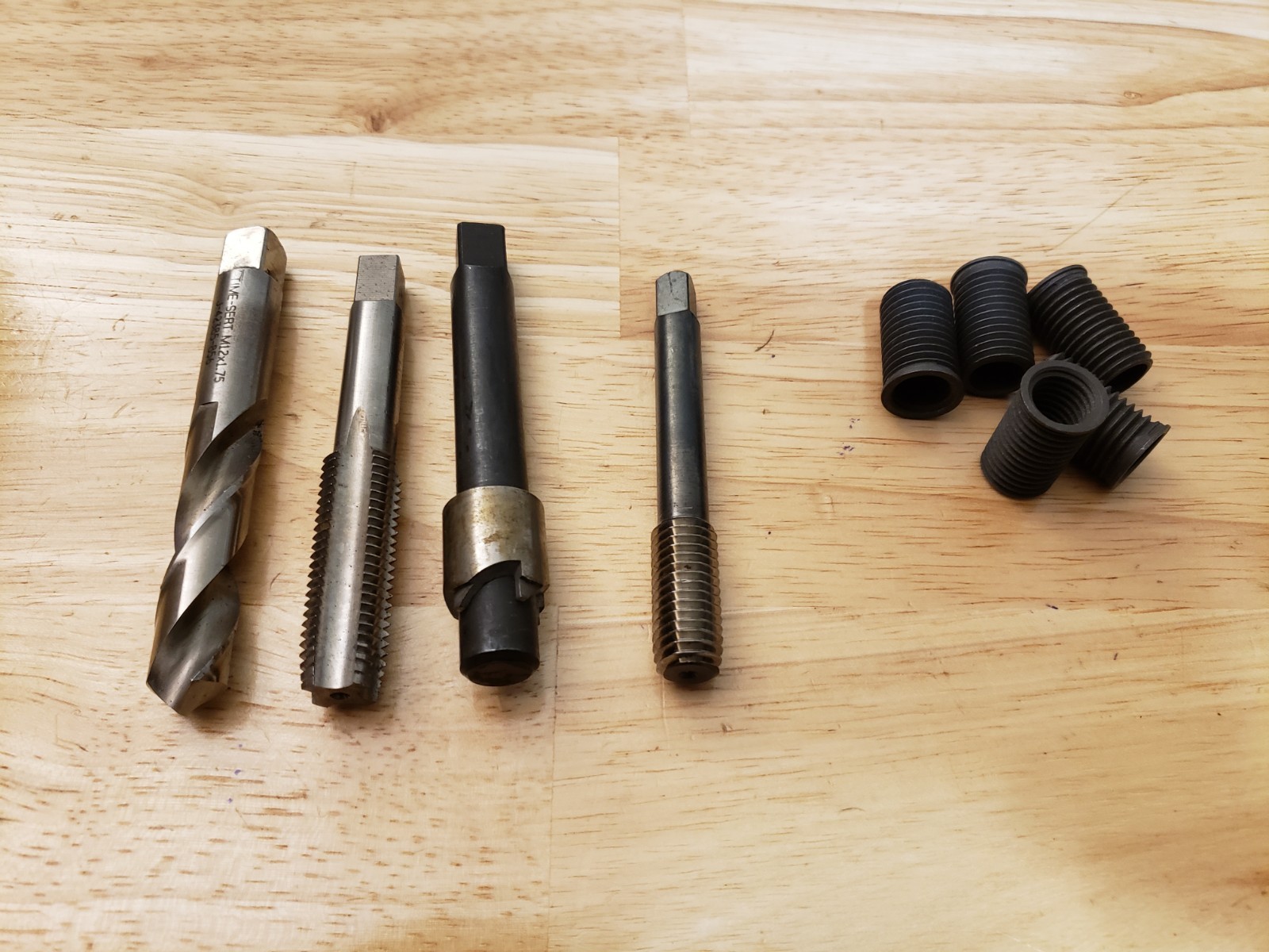 Time Sert M12x1.75 Thread Repair Kit Tap 12mm Metric Insert 24mm Long