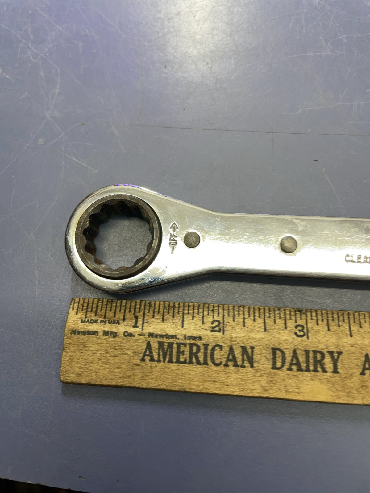 PROTO 1195-A 3/4” X 7/8” RATCHETING BOX WRENCH