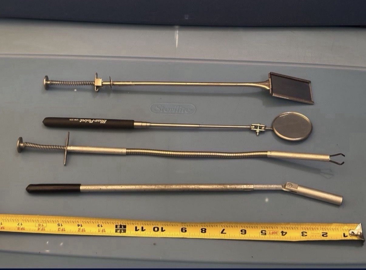 Blue Point Tools: Grabber, Mirror , Magnet , Pick Tool Similar To Snap-on Tools