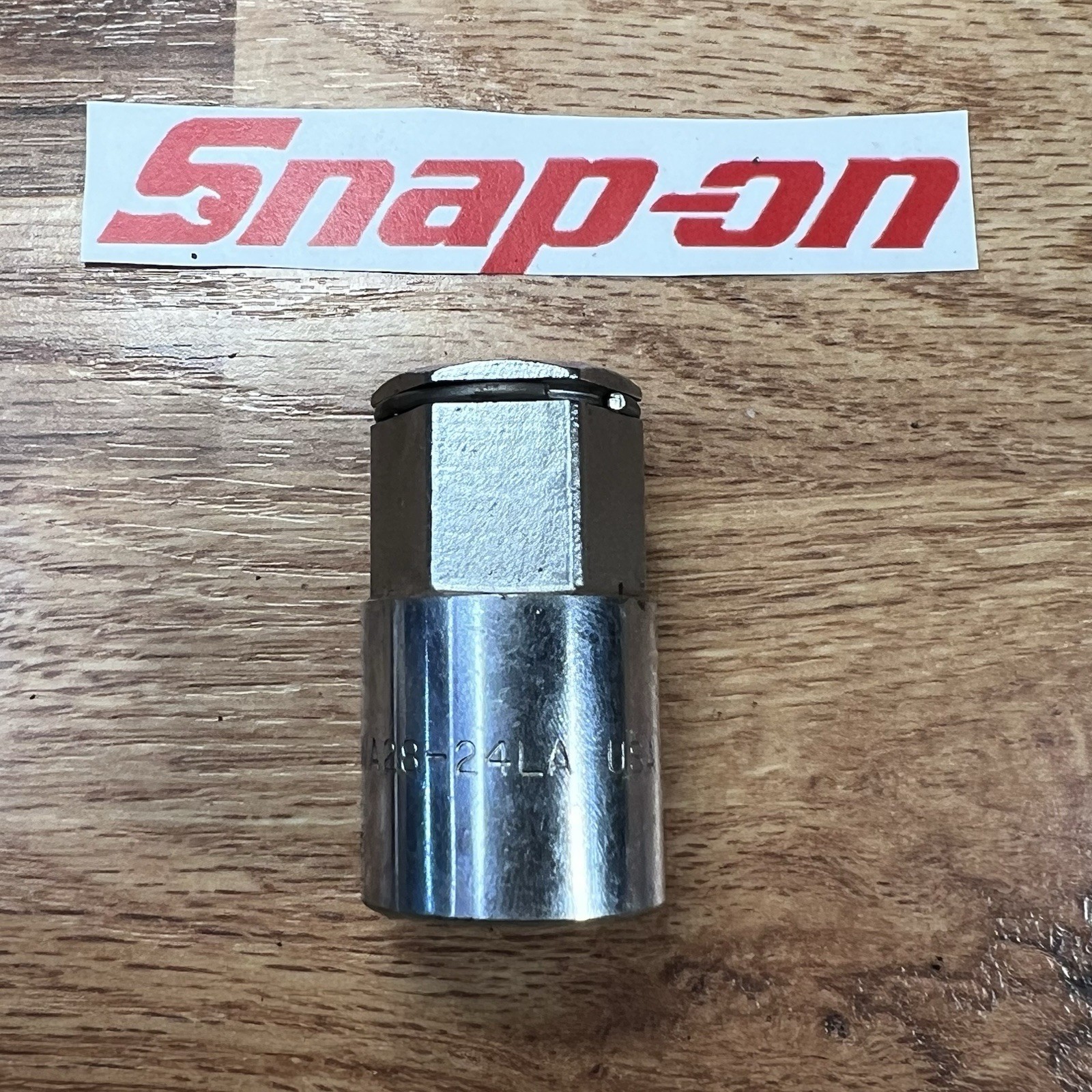 Snap-On Tools USA WA28-24LA 3/4″ SAE Chrome Pass Through Thru Socket – 12 Point