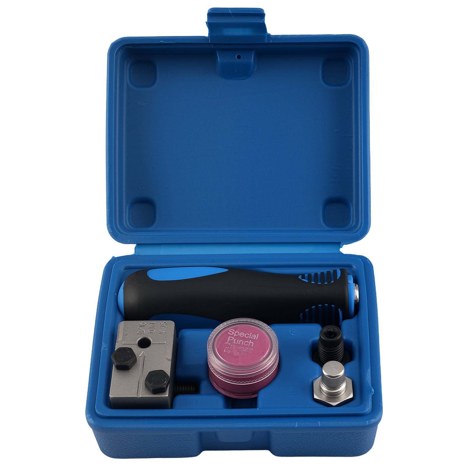 Brake Pipe Single Flaring Tool Kit for Auto 3/16in SAE Steel Line Flare Set