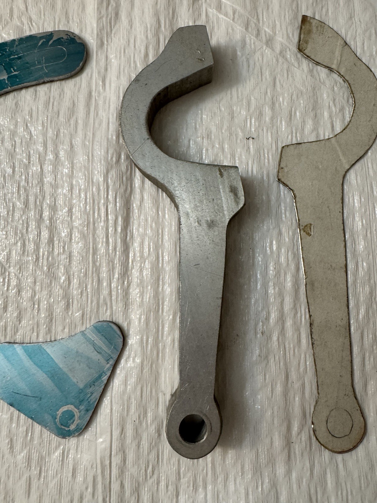 4pc Hook Spanner Wrench Set C-Spanner Adjustable Lock Ring Tool Lot