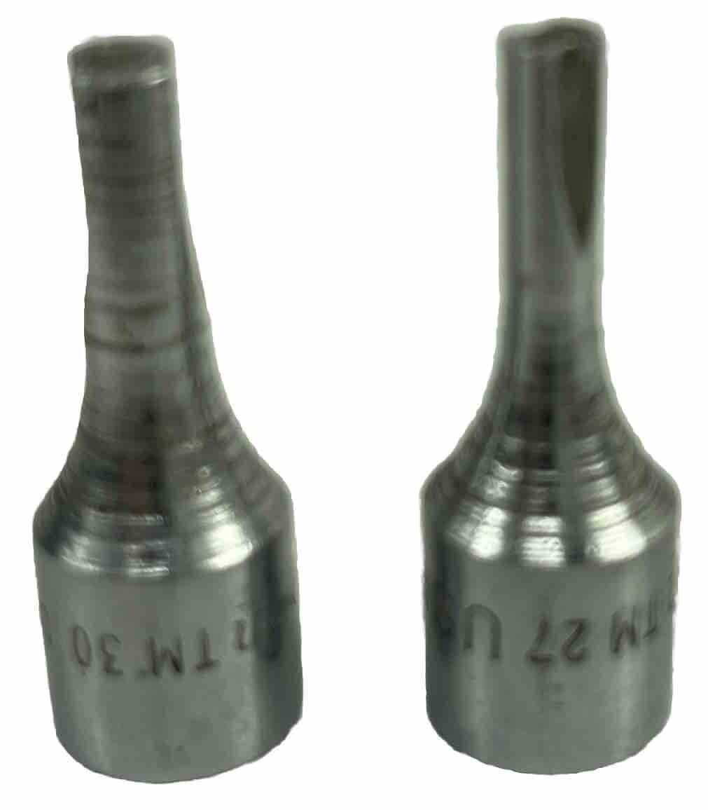 Vintage Snap on 2 Piece 1/4″ Drive TM27 TM30 Butterfly Clutch Socket Set USA