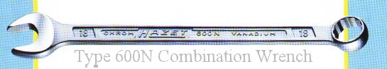 HAZET 600N-13 Wrench, Combination, type 600N, 13mm, 193mm long