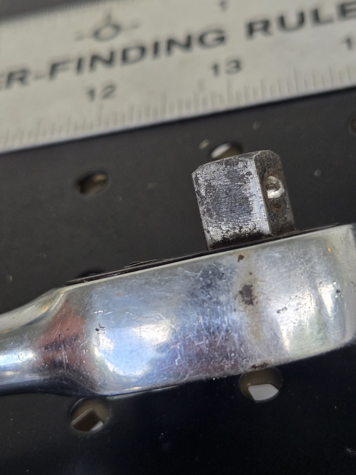 Snap On Tools Vintage F71G Ferret 3/8” Drive Standard Ratchet USA