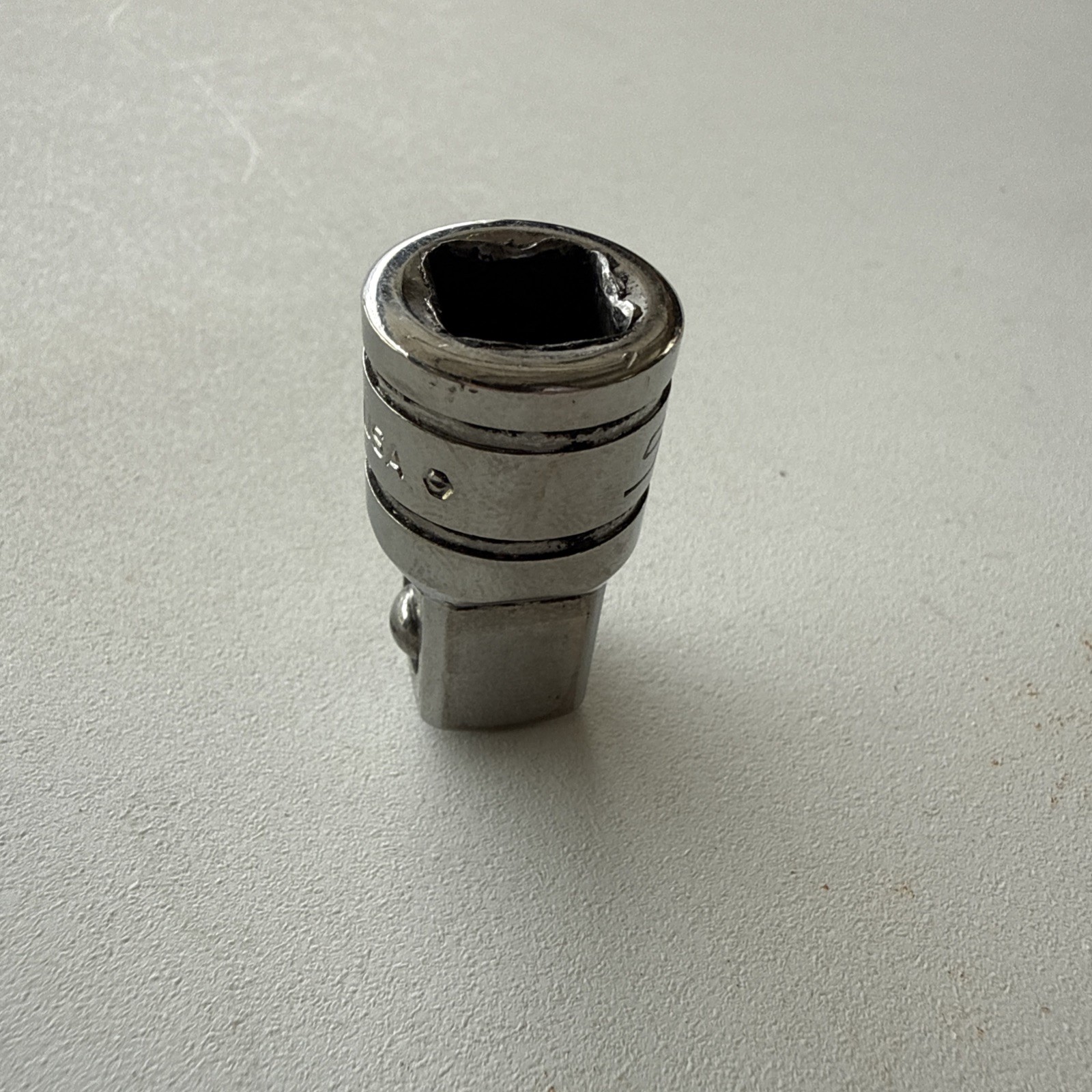 Snap-on Tools A2A 3/8″ To 1/2″ Drive Chrome Adapter Extension USA