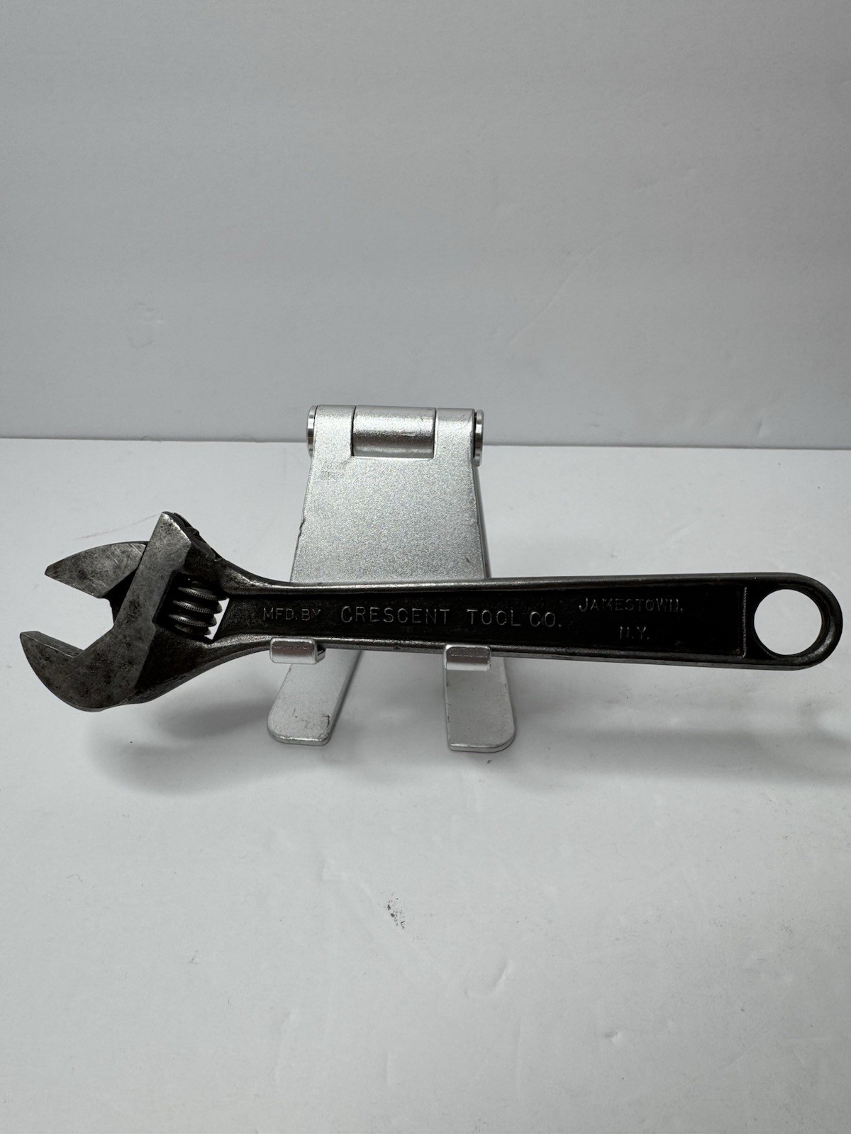 Crescent USA 8 In Adjustable Wrench 8” Jamestown NY Vintage Black Oxide AT18 #79