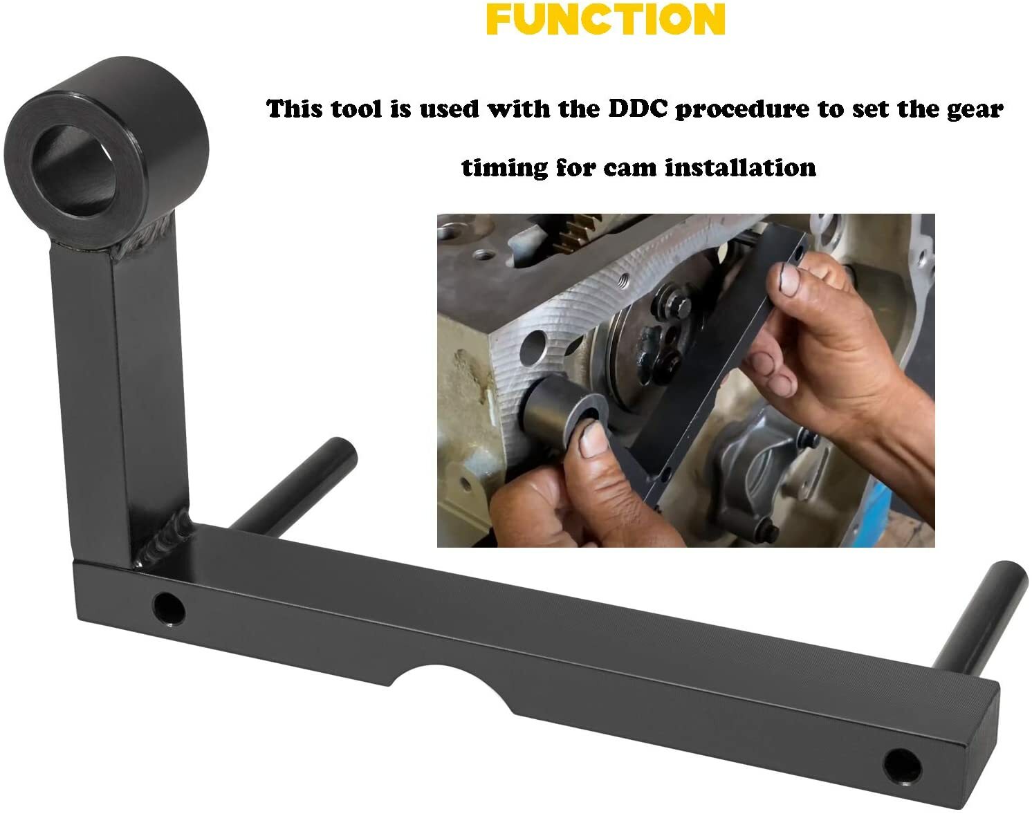 J-47487 Idler 3 Cantilever Tool for Detroit Diesel DD13 DD15 Engine Gear Train.