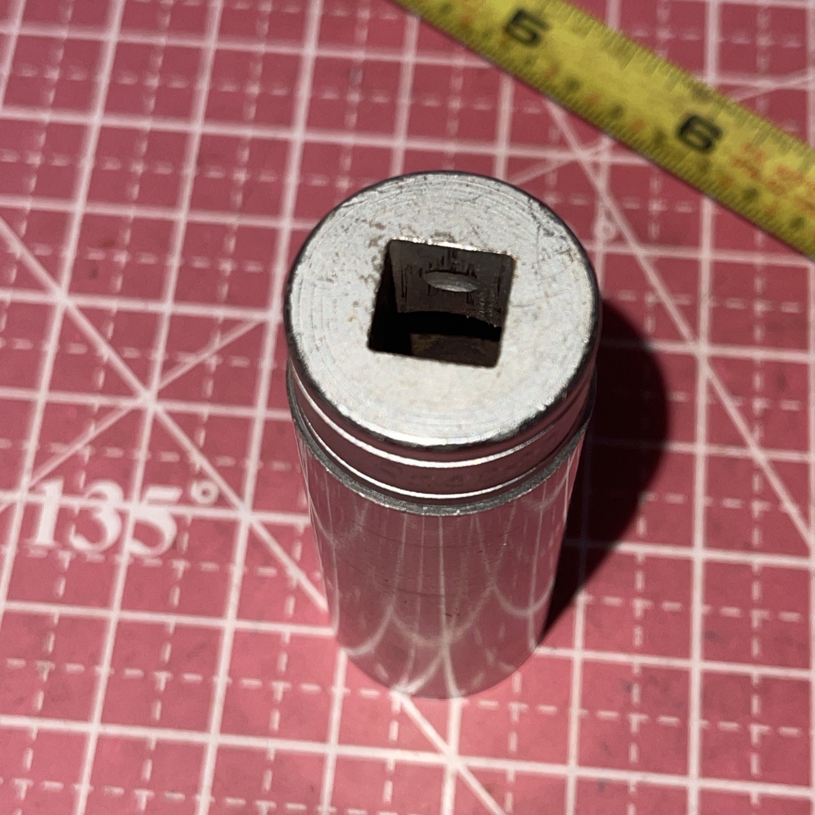1960 Snap on USA SF241 3/4 In SAE 3/8 Drive 12 Point Deep Socket Nice SF-241