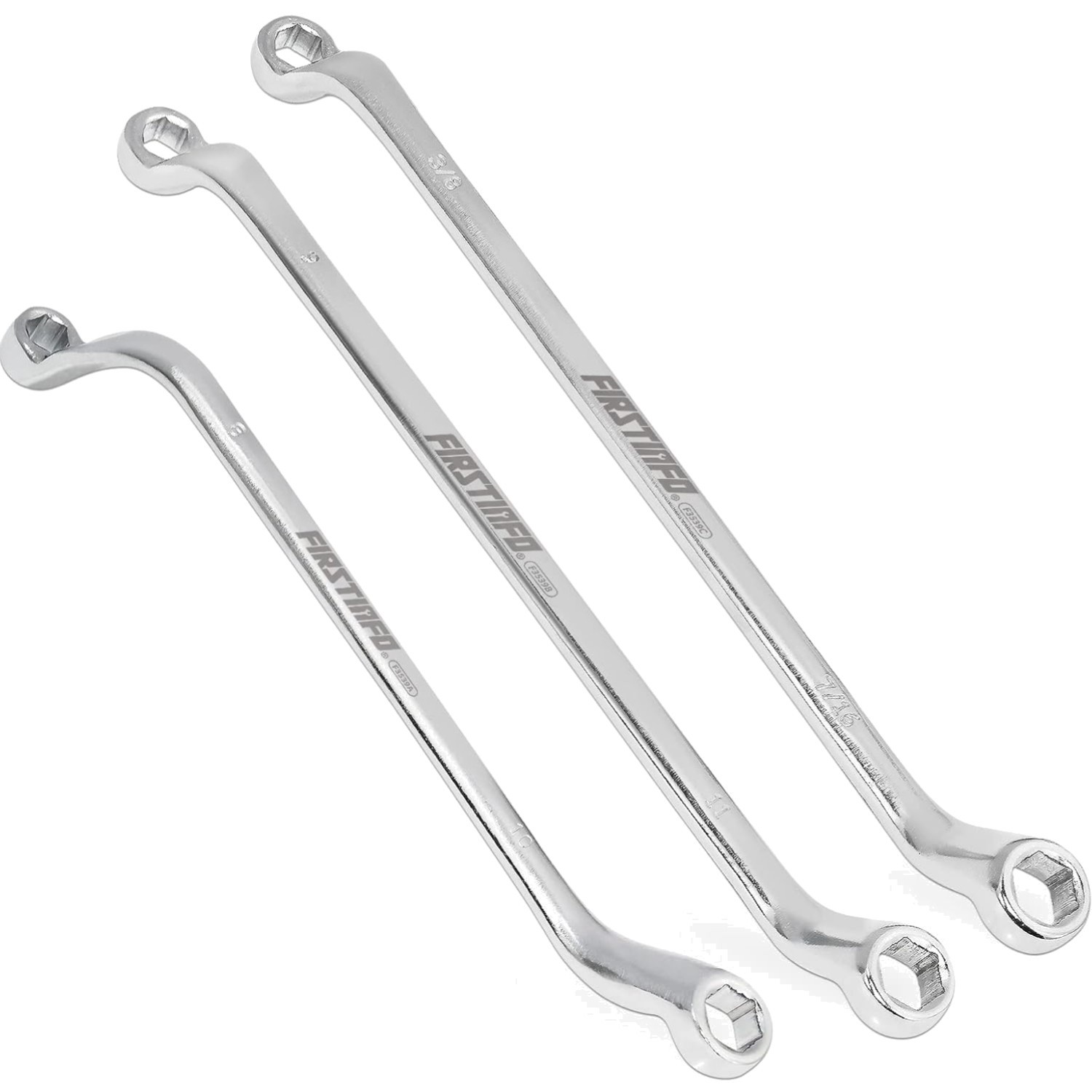 Brake Bleeder Wrench 6 Sizes 8mm 9mm 10mm 11mm 3/8-inch 7/16-inch