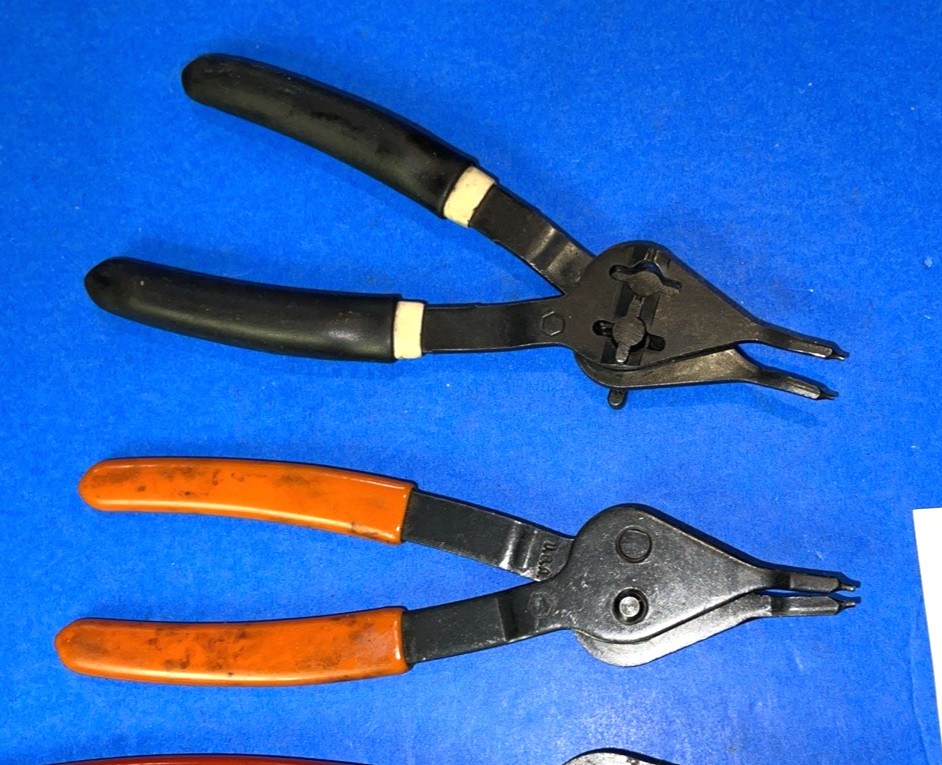 MAC TOOLS 4 PIECE CONVERTIBLE STRAIGHT SNAP RING PLIERS ONE OF EACH SIZE