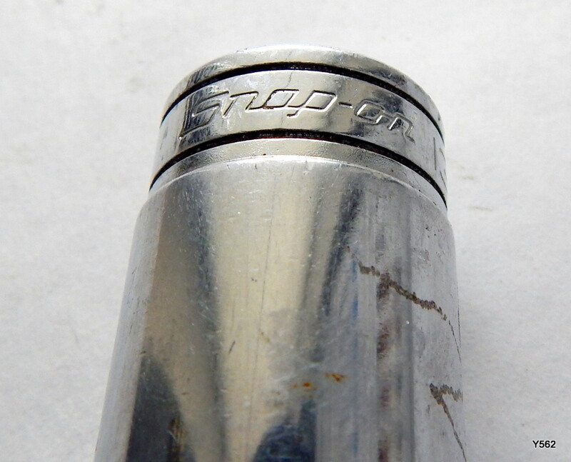 3 Snap-On Chrome 3/8″ Flank Drive 6 Point Sockets SFS261 SFS241 SFS221