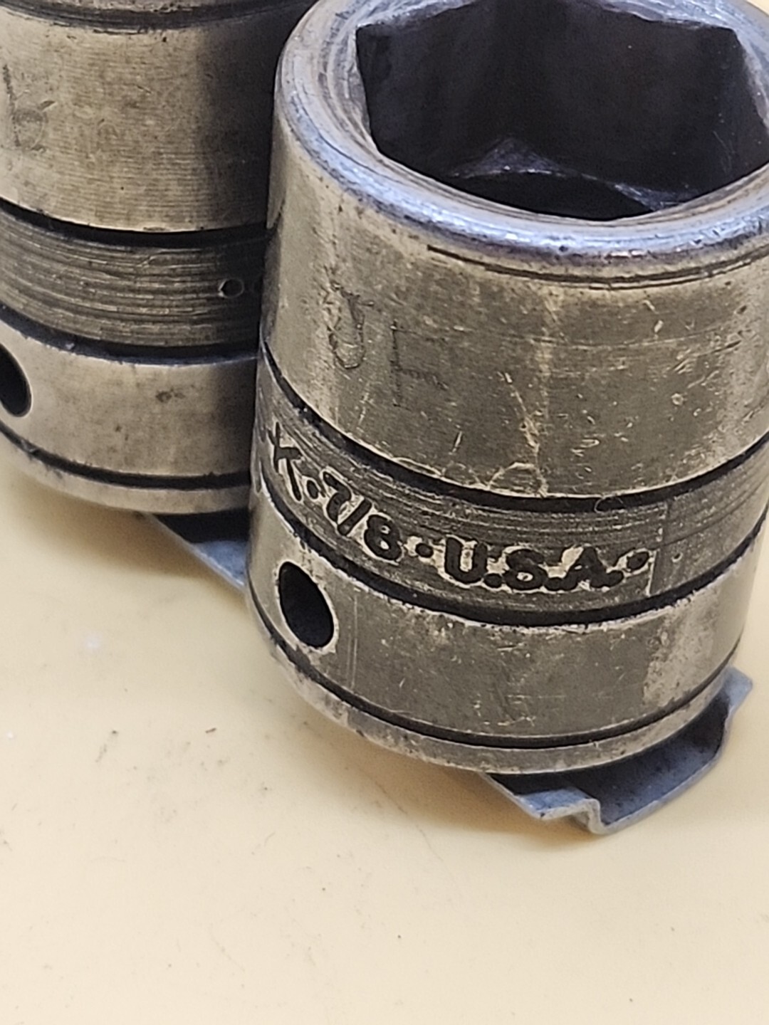 S-K Tools SOCKET 7/8″-13/16″-3/4″-11/16″-9/16″-1/2″-7/16″ 6 Dr USA