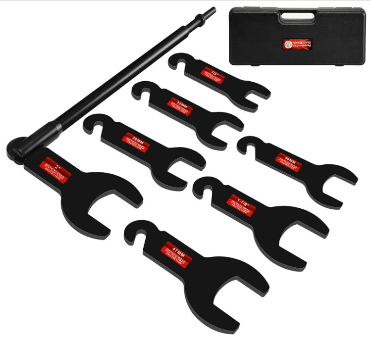 8PCS Fan Clutch Wrench Kit – Fits Ford, GM, Chrysler, Jeep, Auto Repair Tool