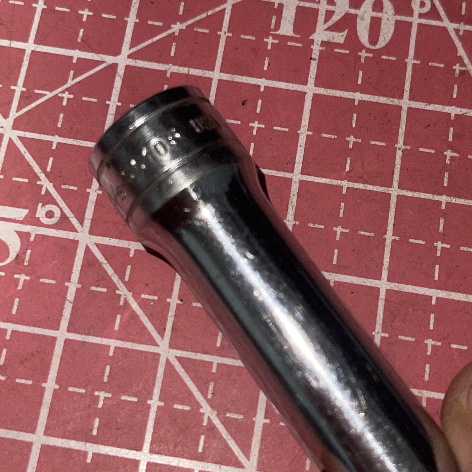 Snap on USA S6105 3/8 In SAE 3/8” Drive 12 point Deep Socket Nice