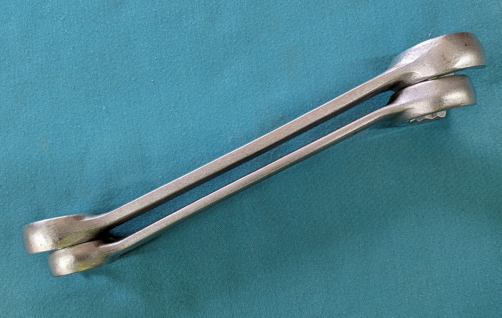 NICE Vintage VULCAN USA Flare Nut Line Wrench Pair XFN-2836 & 2432 Polished Face