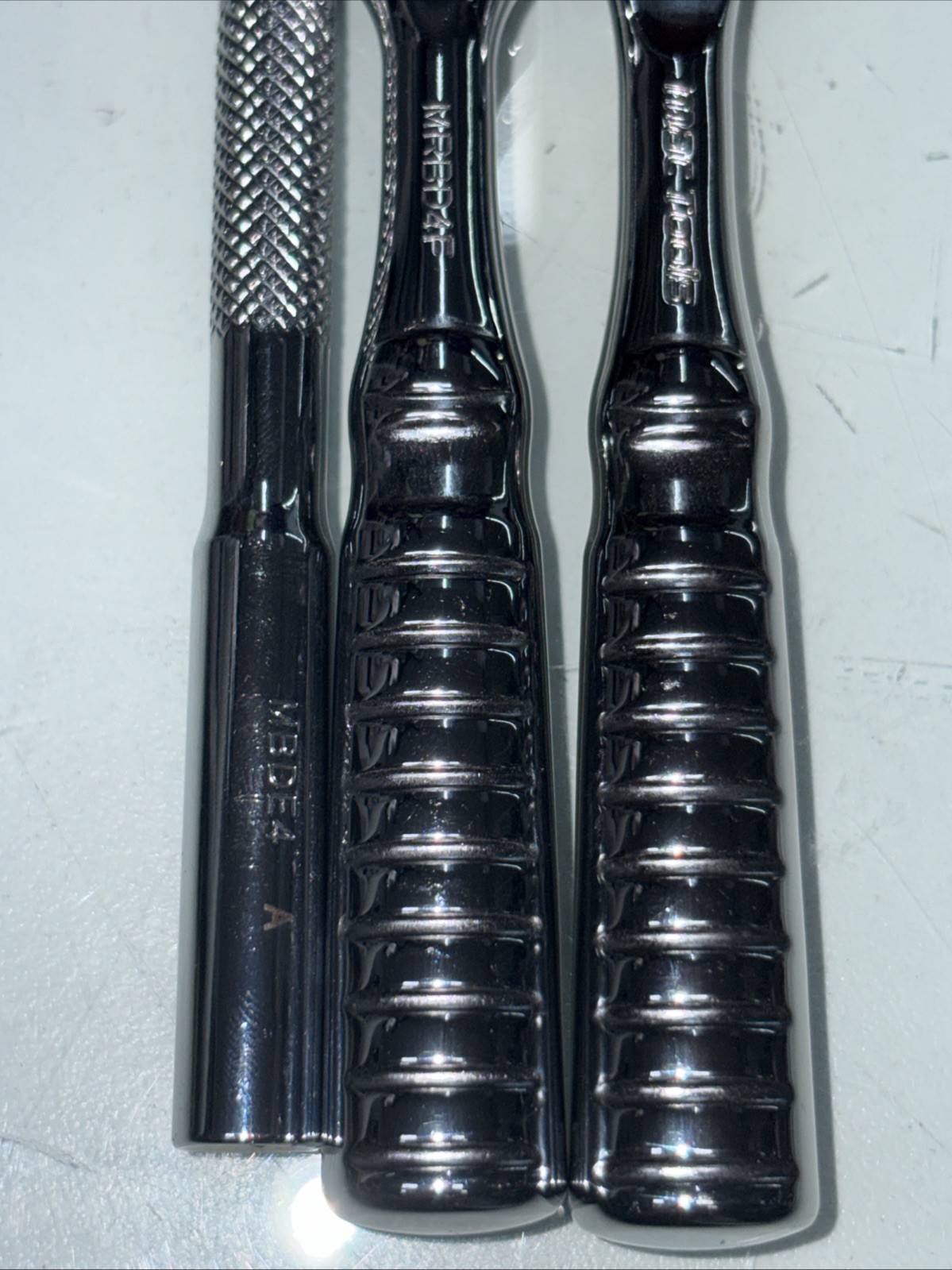 MAC Tools 3pc Ratchet Hex Bit Driver Set SBDR3S 1/4” MRBD4F MRBD4 MBDE4