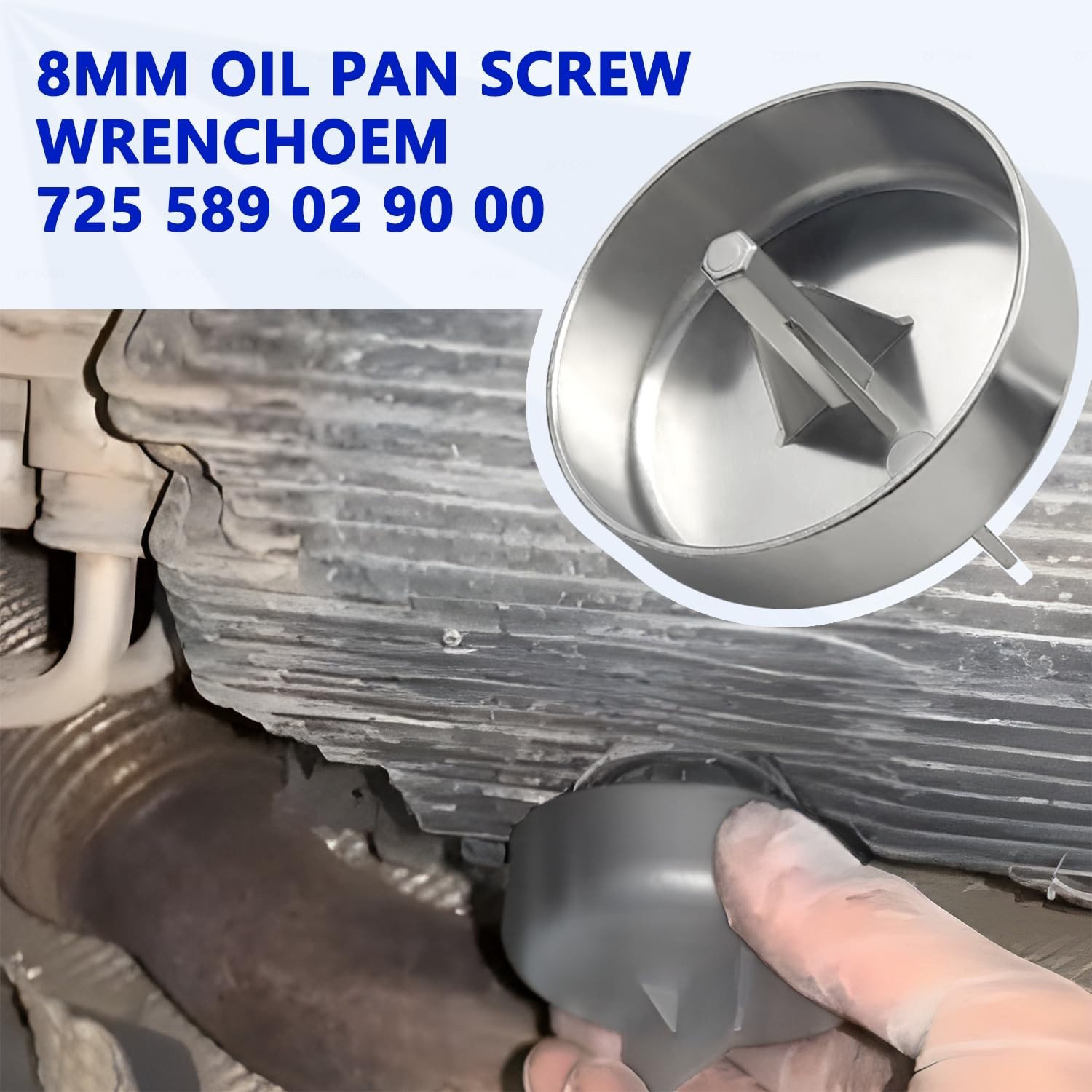 6x Metal Transmission Oil Filling Tool for Benz 725.0 9 Speed Oil Level Inspect