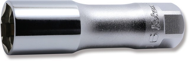 KOKEN 3300CZ-16 3/8 Sq. Dr. Z-Series 6-Point Clip Type Spark Plug Socket 16mm